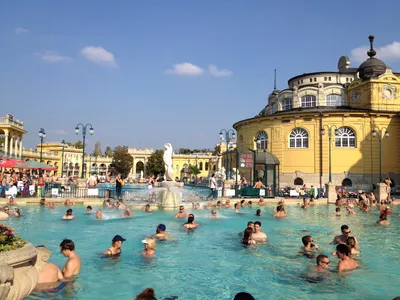 Termy Széchenyi Budpaeszt Węgry