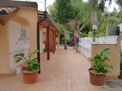 Camping Villaggio dei Fiori Sanremo- łazienka