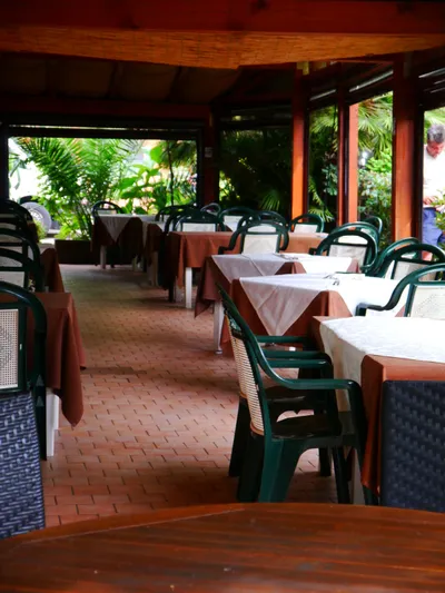 Camping Villaggio dei Fiori Sanremo- restauracja