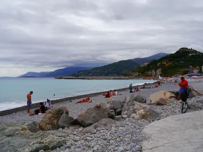 Plaża w Ventimiglia