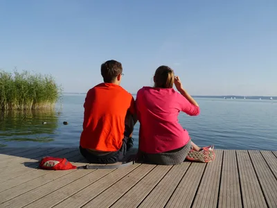 Węgry Balaton we wrześniu Balatonfured