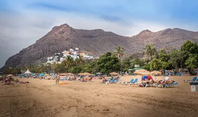 Plaża Las Teresitas Santa Cruz Teneryfa