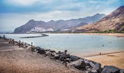 Plaża Las Teresitas Santa Cruz Teneryfa