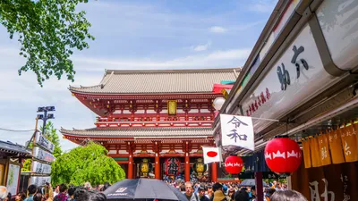 Asakusa Tokio Japonia - Nakamise-dori