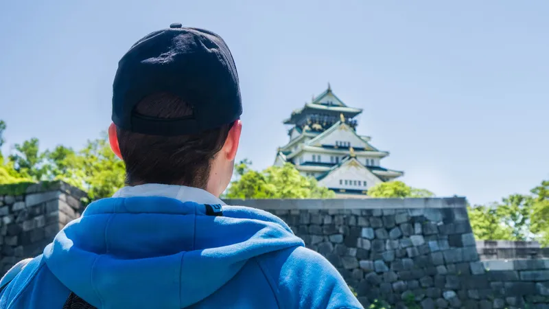Zamek Osaka (Japonia by Podróże Szczęściary)