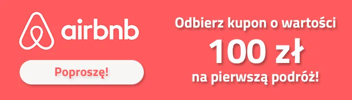 Kupon Airbnb zniżka 100 zł