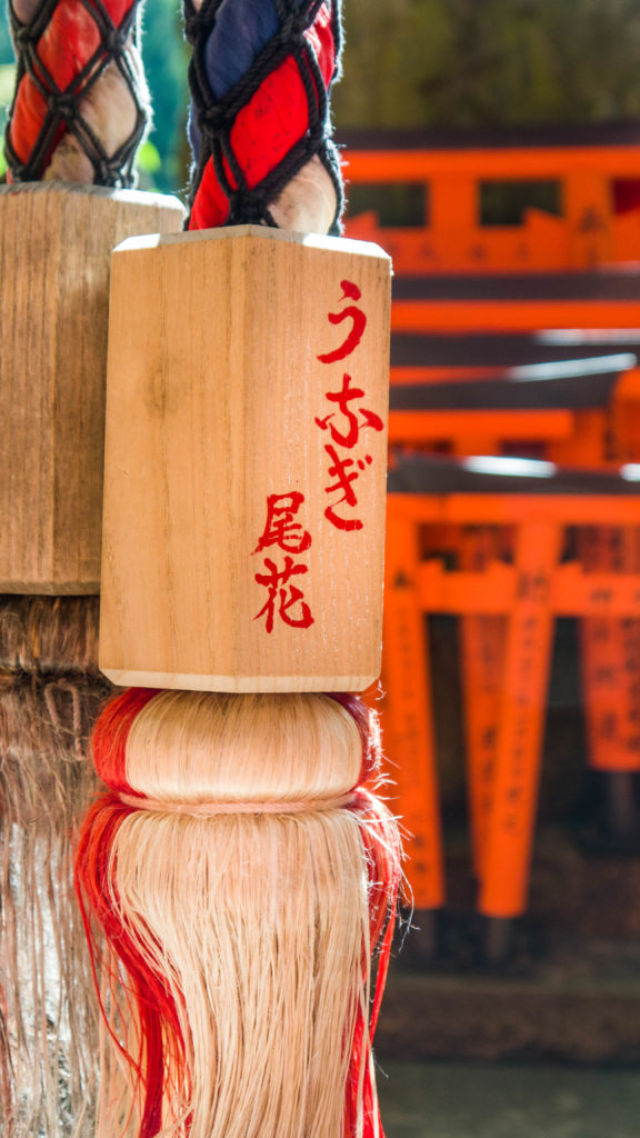Fushimi Inari Shrine w Kyoto - tysiące czerwonych bram tori w Japonii